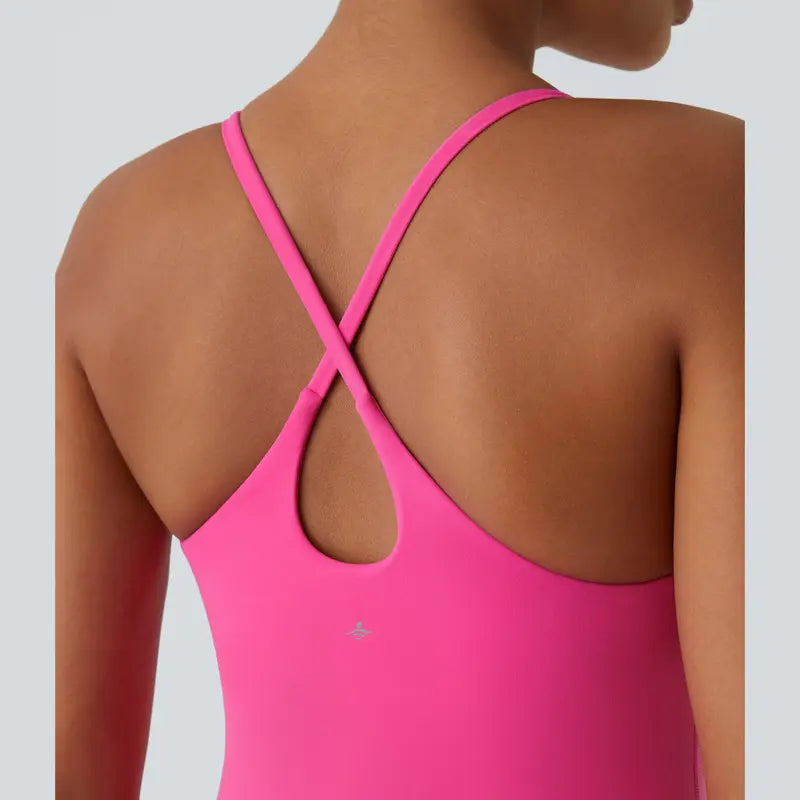 🔥 Viral Easy-Peezy Active Dress™ 💖 Backless • Buttery Soft • Built-In Shorts