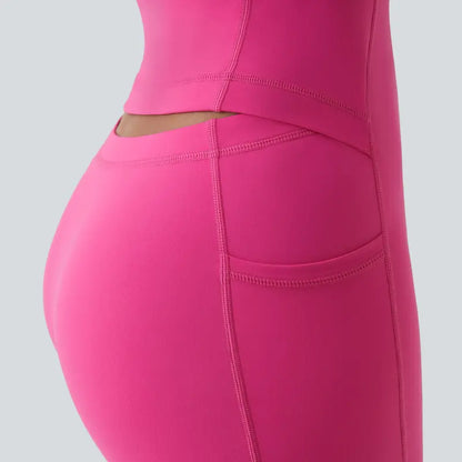 🔥 Viral Easy-Peezy Active Dress™ 💖 Backless • Buttery Soft • Built-In Shorts